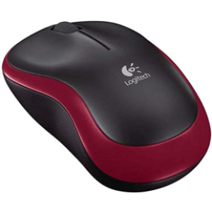 Logitech M185 RED Wireless Mouse
