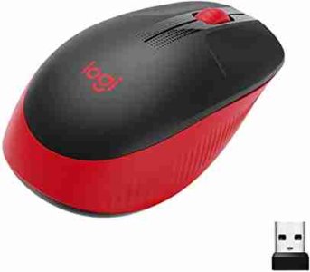 Logitech M190 RED Wireless Mouse