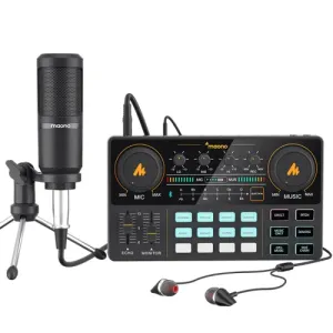 MAONO AU-AM200 S1 Podcast Production Studio