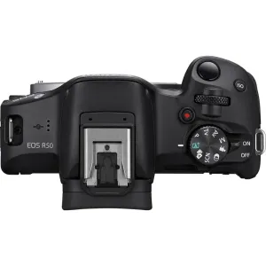 Canon EOS R50 Mirrorless Camera with RF-S 18-45mm Single Kit Lens