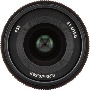 Sony E 15mm f/1.4 G Lens