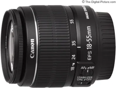 CANON EF-S 18-55MM F3.5-5.6 IS LENS