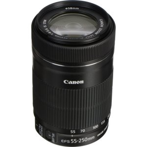 CANON EF-S 55-250MM F4-5.6 IS STM LENS