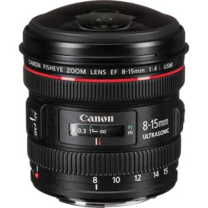 Canon EF 8-15mm f/4L USM Fisheye Lens