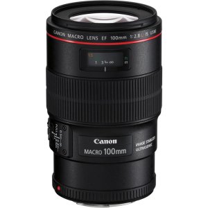 CANON EF 100MM F/2.8L MACRO IS USM LENS