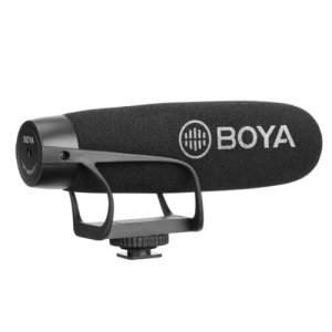 BOYA BY-BM2021 Camera-Mount Supercardioid Shotgun Microphone