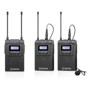 BOYA BY-WM8 Pro-K2 UHF Dual-Channel Wireless Lavalier System