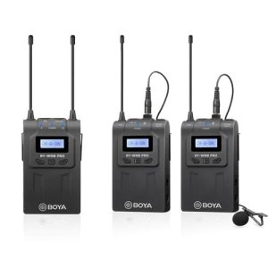 BOYA BY-WM8 Pro-K2 UHF Dual-Channel Wireless Lavalier System