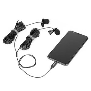 BOYA BY-M3D Digital Dual Lavalier Microphones