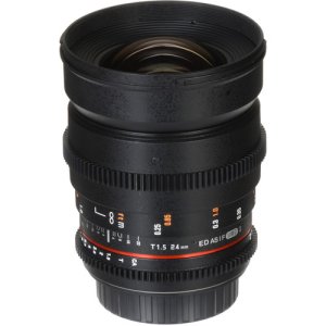 Samyang 24mm T1.5 Cine DS Lens for Canon EF Mount
