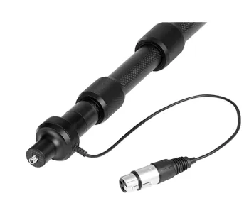 BOYA BY-PB25 Universal Carbon Fiber Boompole with Internal XLR Cable (8.2')