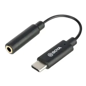 BOYA 3.5mm TRS Female to Type-C Male Audio Adapter