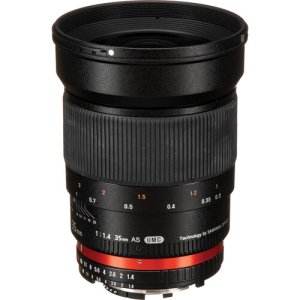 Rokinon 35mm f/1.4 AS UMC Lens for Nikon F