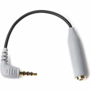 BOYA BY-CIP2 3.5mm TRS Female to TRRS Male Microphone Adapter Cable