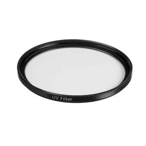 VISICO UVF Slim UV Filter 77mm Thin Ring with Plastic Case