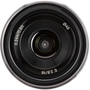 Sony E 16mm f/2.8 Lens