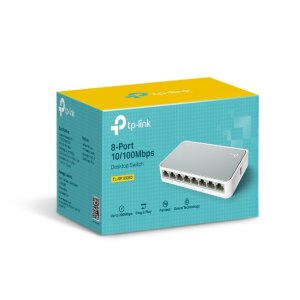 TP Link 8-Port 10/100Mbps Desktop Switch-TL-SF1008D-