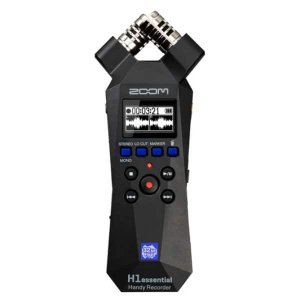 Zoom H1essential 2-Track 32-Bit Float Portable Audio Recorder-ZOOMH1E