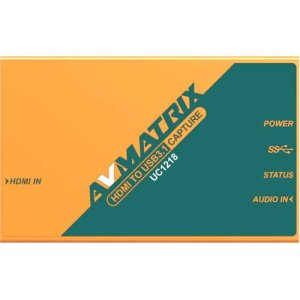 AVMATRIX UC 1218 HDMI TO USB 3.1 TYPE C VIDEO CAPTURE CARD-AVUC1218