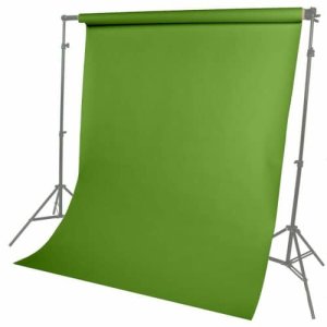 Greenscreen Chromakey Background Paper Roll 2.75m × 10m for Photo & Video Cut Off