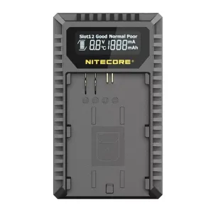 Nitecore UCN3 USB Charger for Canon LP-E6N Battery