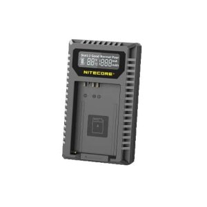 Nitecore UCN5 dual-slot USB-C QC charger for Canon LP-E17