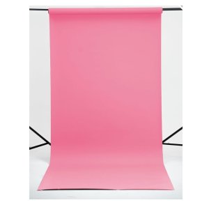 Visico Paper Background 1.35m × 10m Baby Pink