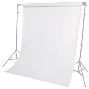 Visico Paper Backdrop 1.35m × 10m Arctic White