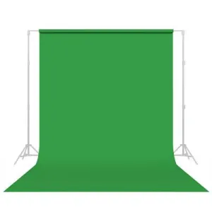Visico Paper Backdrop 1.35m × 10m Chroma Green