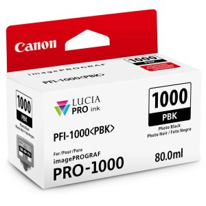 Canon pfi 1000 photo black ink tank