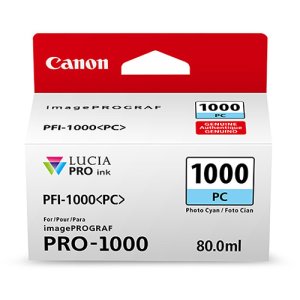 Canon PFI-1000 Photo Cyan Ink Tank