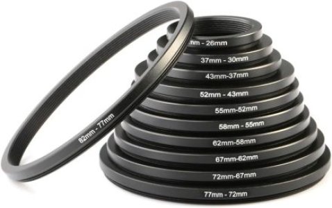 K&F Concept 11 in 1 Step Up Ring Set