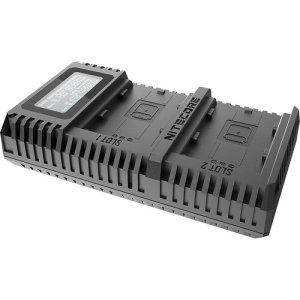 Nitecore USN4 PRO Dual-Slot USB QC Charger for Sony NP-FZ100 Batteries