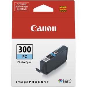 Canon pfi 300 photo cyan ink tank