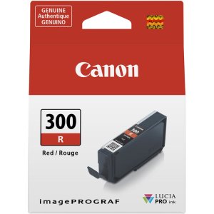 Canon pfi 300 red ink tank