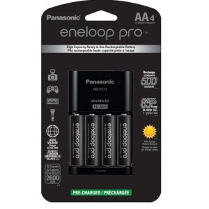 PANASONIC ENELOOP BATTERIES AND CHARGER