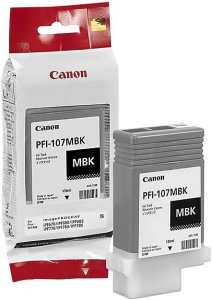 Canon pfi 107 matte black ink tank