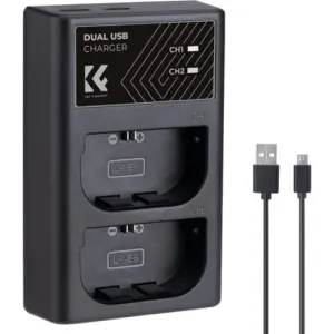 K&F Concept EN-EL15 Dual Battery & Charger