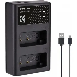 K&F Concept LP-E17 Dual Battery & Charger