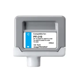 CANON PFI 310 Cyan ink tank