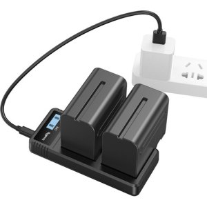 K&F Concept NP-F970 Dual Battery & Charger