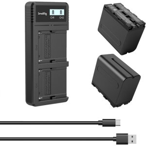 K&F Concept NP-F970 Dual Battery & Charger