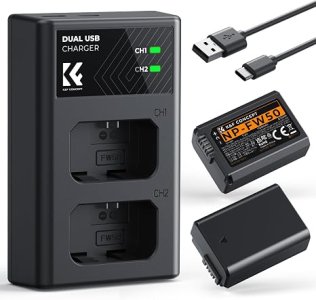 K&F Concept NP-FW50 Dual Charger