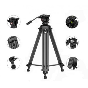 Ulanzi MT-81 Aluminum Video Tripod with Fluid Head