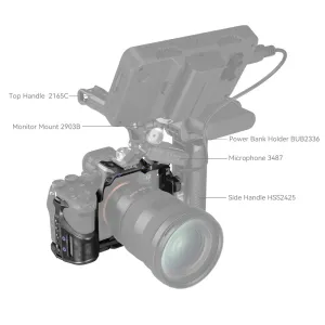 SMALLRIG "RHINOCEROS" BASIC CAGE KIT FOR SONY ALPHA 7R V / ALPHA 7 IV / ALPHA 7S III 3708