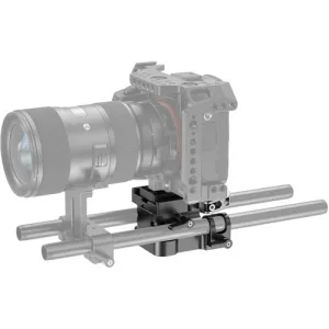 SMALLRIG UNIVERSAL BOTTOM MOUNT PLATE WITH 15MM ROD SUPPORT SYSTEM 2092B