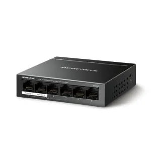 MERCUSYS TL-MS106LP 6-Port 10/100Mbps Desktop Switch with 4-Port PoE+