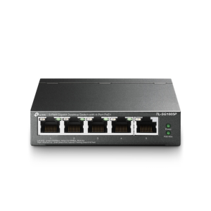 TP-Link TL-SG1005P 5-Port Gigabit Desktop Switch with 4-Port PoE+