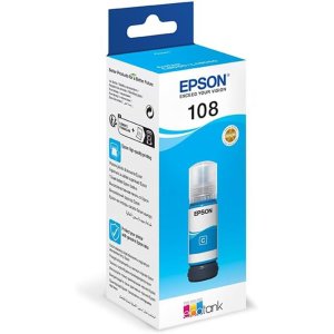 Epson 108 Cyan Ink Cartridge 70ml (C13T09C24A)