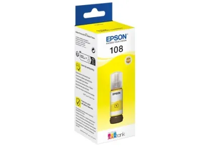 Epson 108 Yellow Ink Cartridge 70ml (C13T09C44A)